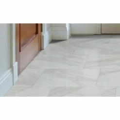 Kolasus 12 in. x 24 in. Polished Porcelain Stone Look Floor and Wall Tile (16 sq. ft./Case) by Home Decorators Collection -Home Decorators Store kolasus white polished home decorators collection porcelain tile nhdkolwhi1224p fa 1000