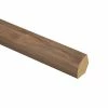 Lakeshore Pecan 5/8 in. Thick x 3/4 in. Wide x 94 in. Length Laminate Quarter Round Molding by Zamma
