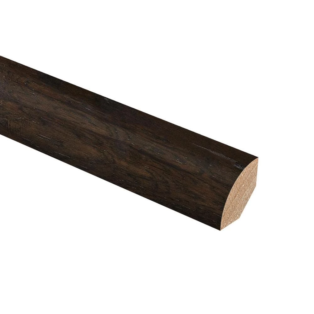 Lennox Hickory 3/4 in. Thick x 3/4 in. Wide x 94 in. Length Hardwood Quarter Round Molding by Zamma 1 Lennox Hickory 3/4 in. Thick x 3/4 in. Wide x 94 in. Length Hardwood Quarter Round Molding by Zamma