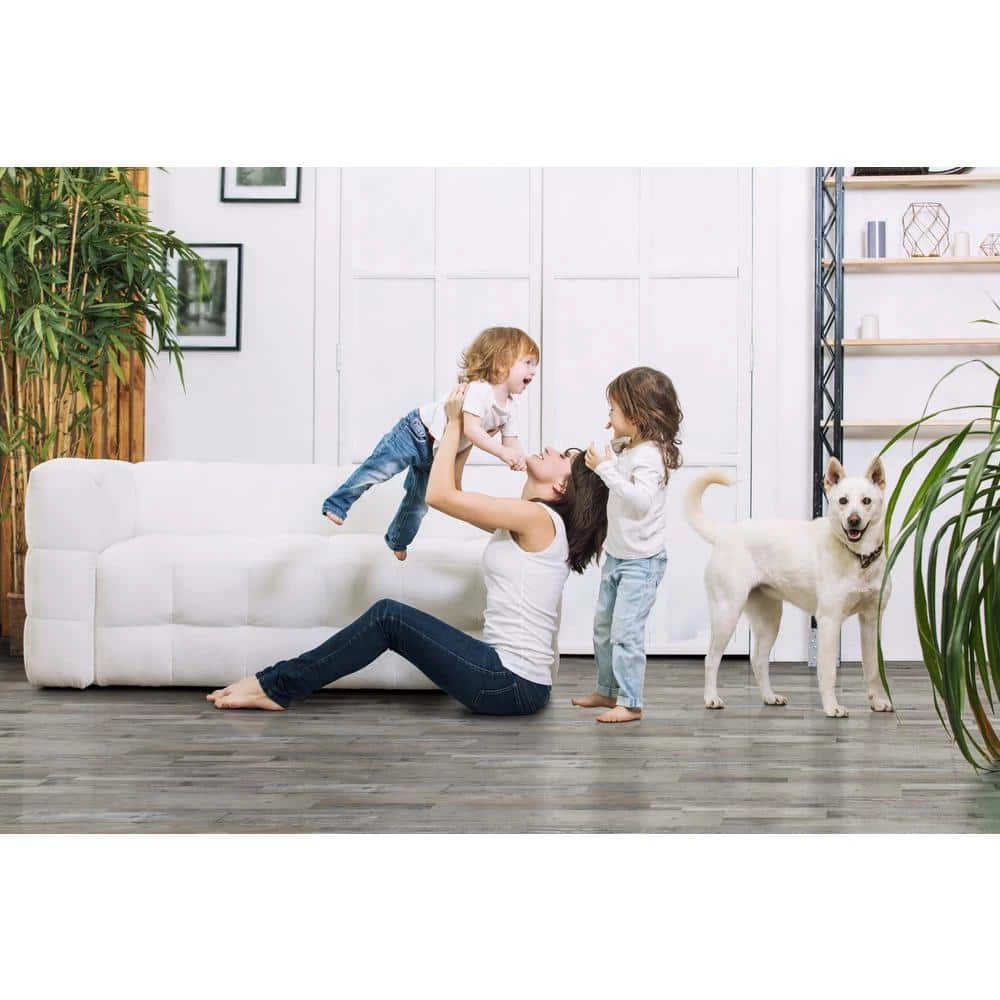 7.12 in. x 48.03 in. Madison Mill Click Lock Rigid Core Luxury Vinyl Plank Flooring (23.77 sq. ft./Case) by Home Decorators Collection 2 7.12 in. x 48.03 in. Madison Mill Click Lock Rigid Core Luxury Vinyl Plank Flooring (23.77 sq. ft./Case) by Home Decorators Collection - Image 2