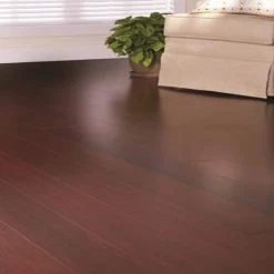 Strand Woven Mahogany 3/8 in. T x 5-1/8 in. W x 72 in. L Engineered Click Bamboo Flooring by Home Decorators Collection -Home Decorators Store mahogany home decorators collection bamboo flooring hd13006a 44 1000