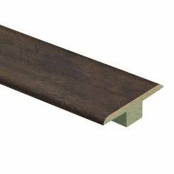 Mainland Brown Hickory 7/16 in. Thick x 1-3/4 in. Wide x 72 in. Length Laminate T-Molding by Zamma