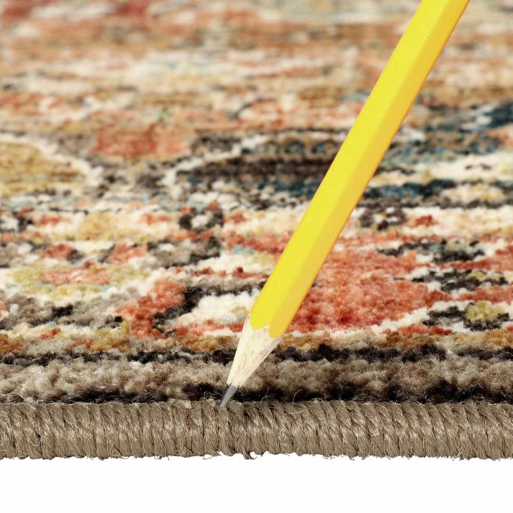 Patchwork Multi 5 ft. x 7 ft. Medallion Area Rug by Home Decorators Collection 6 Patchwork Multi 5 ft. x 7 ft. Medallion Area Rug by Home Decorators Collection - Image 6