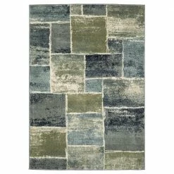 Bartlett Multi 2 ft. x 8 ft. Block Runner Rug by Home Decorators Collection