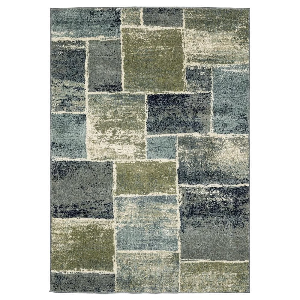 Bartlett Multi 9 ft. x 12 ft. Block Area Rug by Home Decorators Collection 1 Bartlett Multi 9 ft. x 12 ft. Block Area Rug by Home Decorators Collection