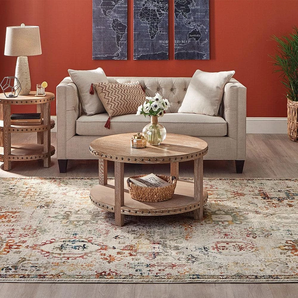 Medallion Multi 7 ft. 10 in. x 10 ft. Indoor Area Rug by Home Decorators Collection 2 Medallion Multi 7 ft. 10 in. x 10 ft. Indoor Area Rug by Home Decorators Collection - Image 2