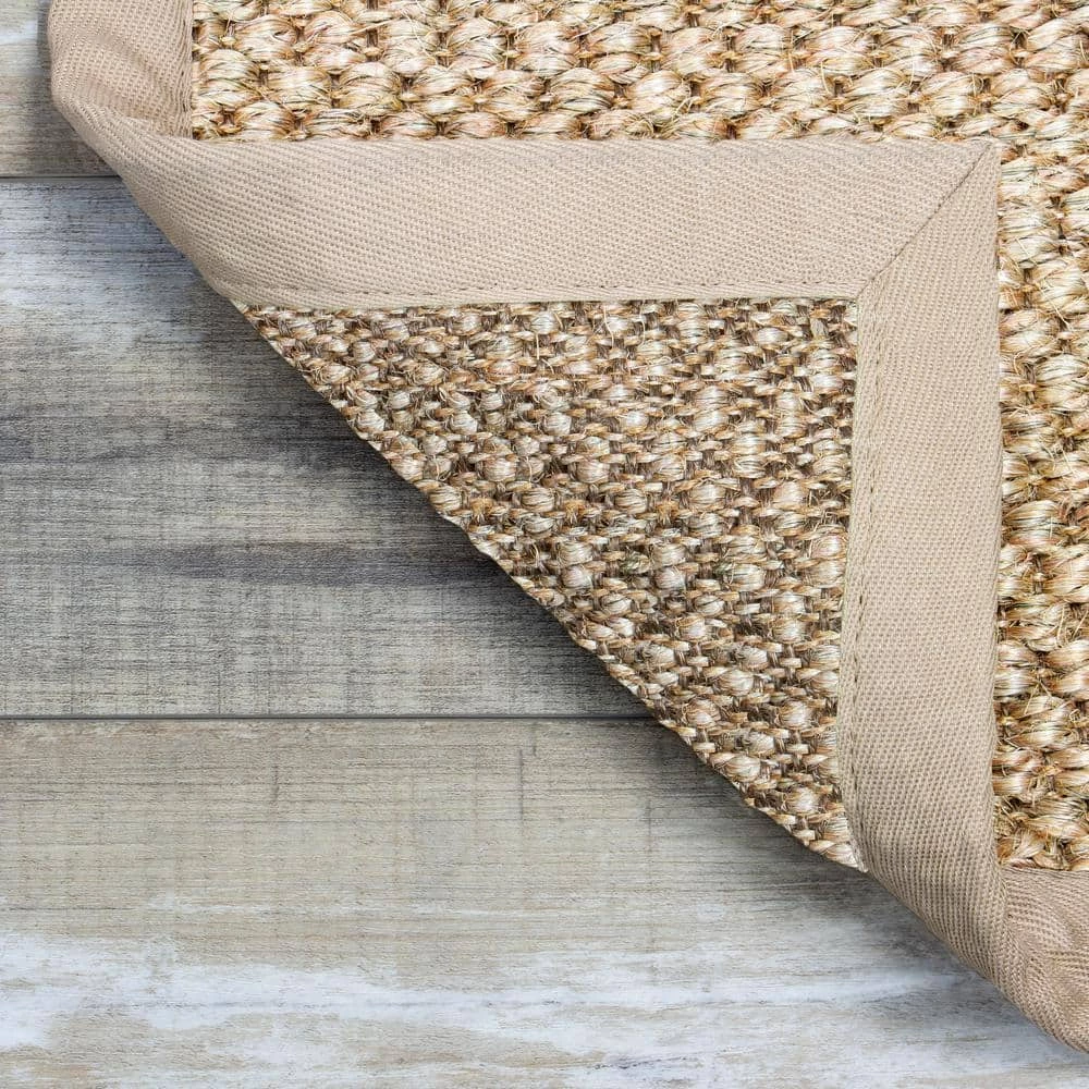 Safi Natural 5 ft. x 7 ft. Solid Area Rug by Home Decorators Collection 5 Safi Natural 5 ft. x 7 ft. Solid Area Rug by Home Decorators Collection - Image 5