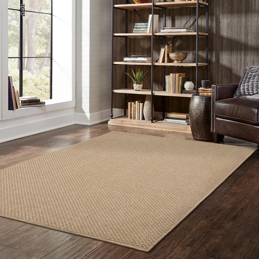Sanibel Natural 5 ft. x 8 ft. Area Rug by Home Decorators Collection 2 Sanibel Natural 5 ft. x 8 ft. Area Rug by Home Decorators Collection - Image 2