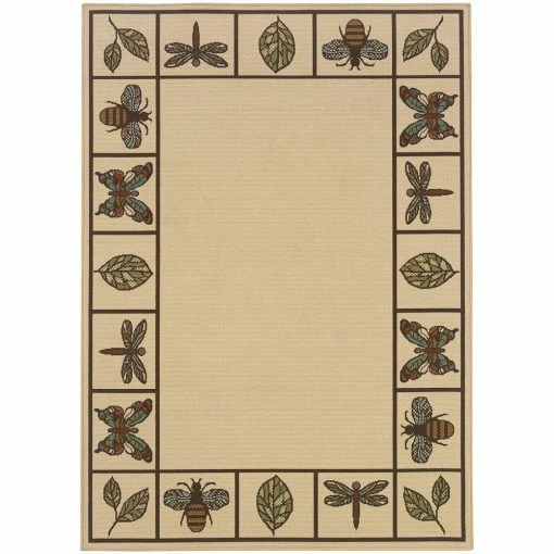 Modesto Natural Multi 8 ft. Indoor/Outdoor Area Rug by Home Decorators Collection -Home Decorators Store natural multi home decorators collection outdoor rugs 0519440820 64 1000