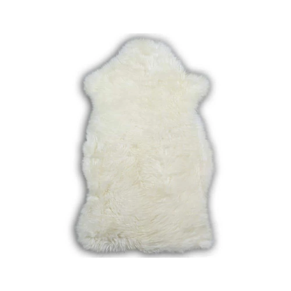 Unshorn Sheepskin White 2 ft. x 3 ft. Animal Shape Area Rug by Home Decorators Collection 1 Unshorn Sheepskin White 2 ft. x 3 ft. Animal Shape Area Rug by Home Decorators Collection