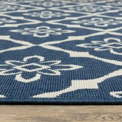 Odyssey Navy 7 ft. x 10 ft. Indoor/Outdoor Area Rug by Home Decorators Collection 18 Odyssey Navy 7 ft. x 10 ft. Indoor/Outdoor Area Rug by Home Decorators Collection -Home Decorators Store navy home decorators collection outdoor rugs 9526530320 1f 1000