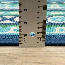 Tonga Navy 8 ft. x 11 ft. Indoor/Outdoor Area Rug by Home Decorators Collection 15 Tonga Navy 8 ft. x 11 ft. Indoor/Outdoor Area Rug by Home Decorators Collection -Home Decorators Store navy home decorators collection outdoor rugs 9526850320 40 1000