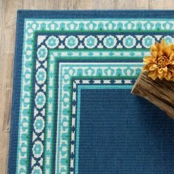 Tonga Navy 8 ft. x 11 ft. Indoor/Outdoor Area Rug by Home Decorators Collection 23 Tonga Navy 8 ft. x 11 ft. Indoor/Outdoor Area Rug by Home Decorators Collection -Home Decorators Store navy home decorators collection outdoor rugs 9526850320 76 1000