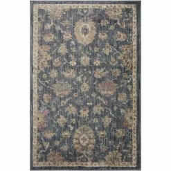 Greta NAVY / RUST 2 ft. 7 in. x 4 ft. Abstract Polyester Area Rug by Home Decorators Collection -Home Decorators Store navy rust home decorators collection area rugs 885369576225 a0 1000