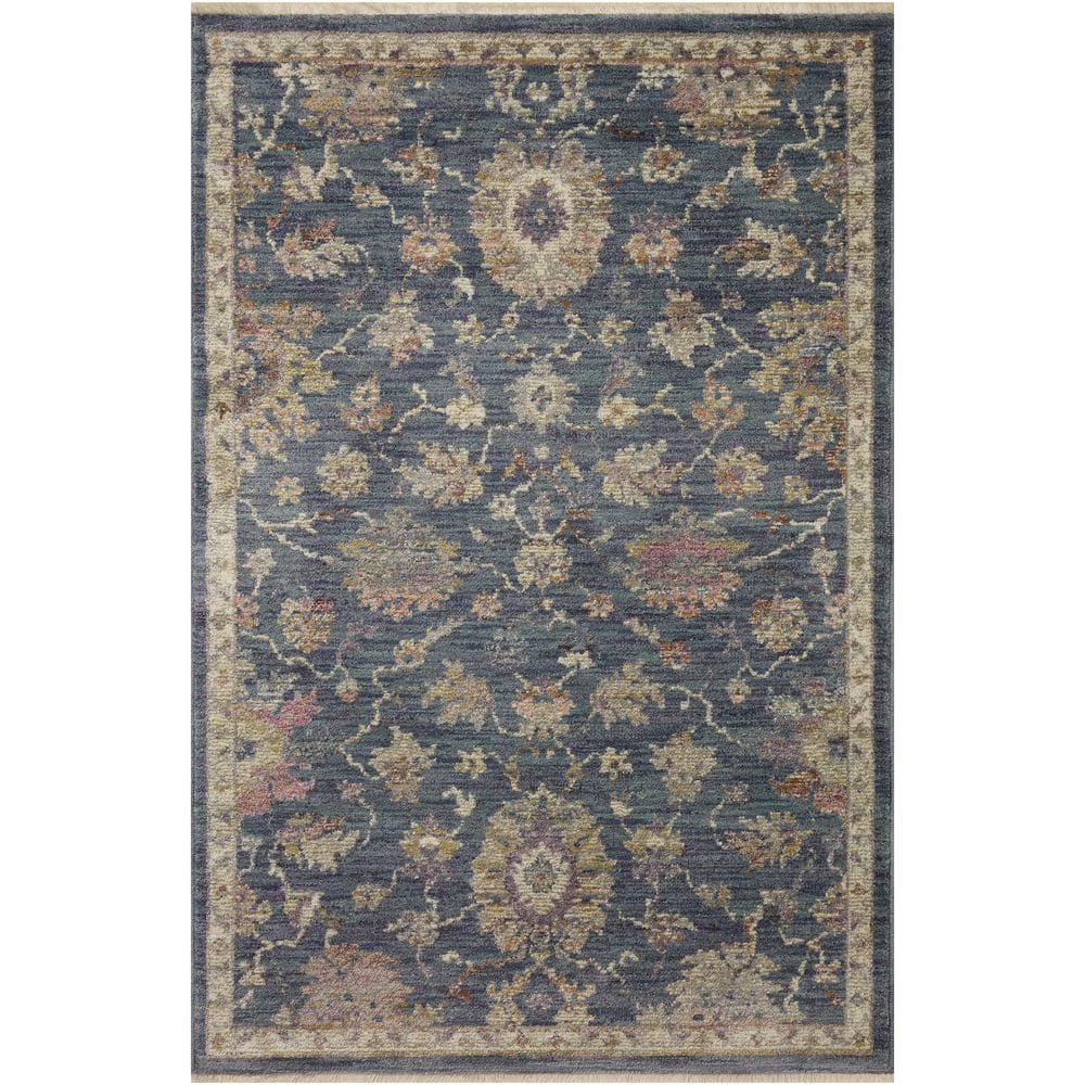 Greta NAVY / RUST 3 ft. 7 in. x 5 ft. 7 in. Oriental Polyester Area Rug by Home Decorators Collection 1 Greta NAVY / RUST 3 ft. 7 in. x 5 ft. 7 in. Oriental Polyester Area Rug by Home Decorators Collection