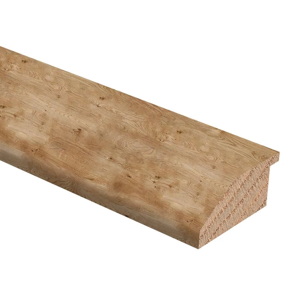Nuvelle French Oak Nougat 5/8 in. Thick x 1-3/4 in. Wide x 94 in. Length Hardwood Multi-Purpose Reducer Molding by Zamma 1 Nuvelle French Oak Nougat 5/8 in. Thick x 1-3/4 in. Wide x 94 in. Length Hardwood Multi-Purpose Reducer Molding by Zamma