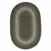 Chancery Olive 8 ft. x 11 ft. Oval Braided Area Rug by Home Decorators Collection
