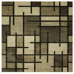 Fairfield Oyster 8 ft. x 8 ft. Square Area Rug by Home Decorators Collection