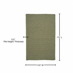 Wilshire Palm 5 ft. x 7 ft. Rectangle Braided Area Rug by Home Decorators Collection 8 Wilshire Palm 5 ft. x 7 ft. Rectangle Braided Area Rug by Home Decorators Collection -Home Decorators Store palm home decorators collection area rugs 3477817650 76 1000