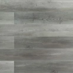 Pelican Gray 7 in. W x 48 in. L Rigid Core Click Lock Luxury Vinyl Plank Flooring (23.77 sq. ft./case) by Home Decorators Collection