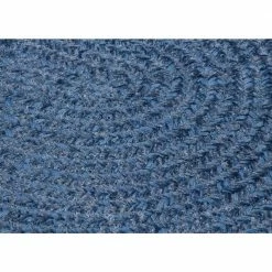 Dover Chenille Petal Blue 6 ft. x 9 ft. Oval Braided Area Rug by Home Decorators Collection -Home Decorators Store petal blue home decorators collection area rugs 3354125310 c3 1000