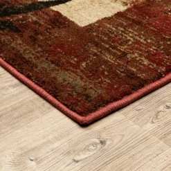 Linwood Red 8 ft. x 10 ft. Border Area Rug by Home Decorators Collection 11 Linwood Red 8 ft. x 10 ft. Border Area Rug by Home Decorators Collection -Home Decorators Store red home decorators collection area rugs 564224 1d 1000