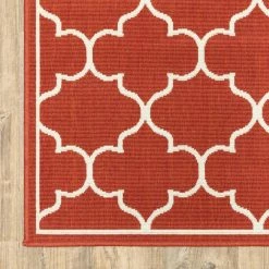 Valley Red 8 ft. x 11 ft. Indoor/Outdoor Area Rug by Home Decorators Collection 16 Valley Red 8 ft. x 11 ft. Indoor/Outdoor Area Rug by Home Decorators Collection -Home Decorators Store red home decorators collection outdoor rugs 9525850110 1d 1000