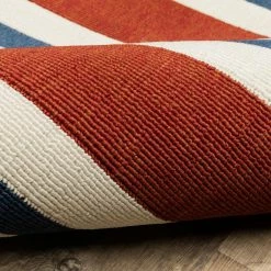 Carlton Red 7 ft. x 10 ft. Indoor/Outdoor Area Rug by Home Decorators Collection -Home Decorators Store red home decorators collection outdoor rugs 9526430110 1f 1000