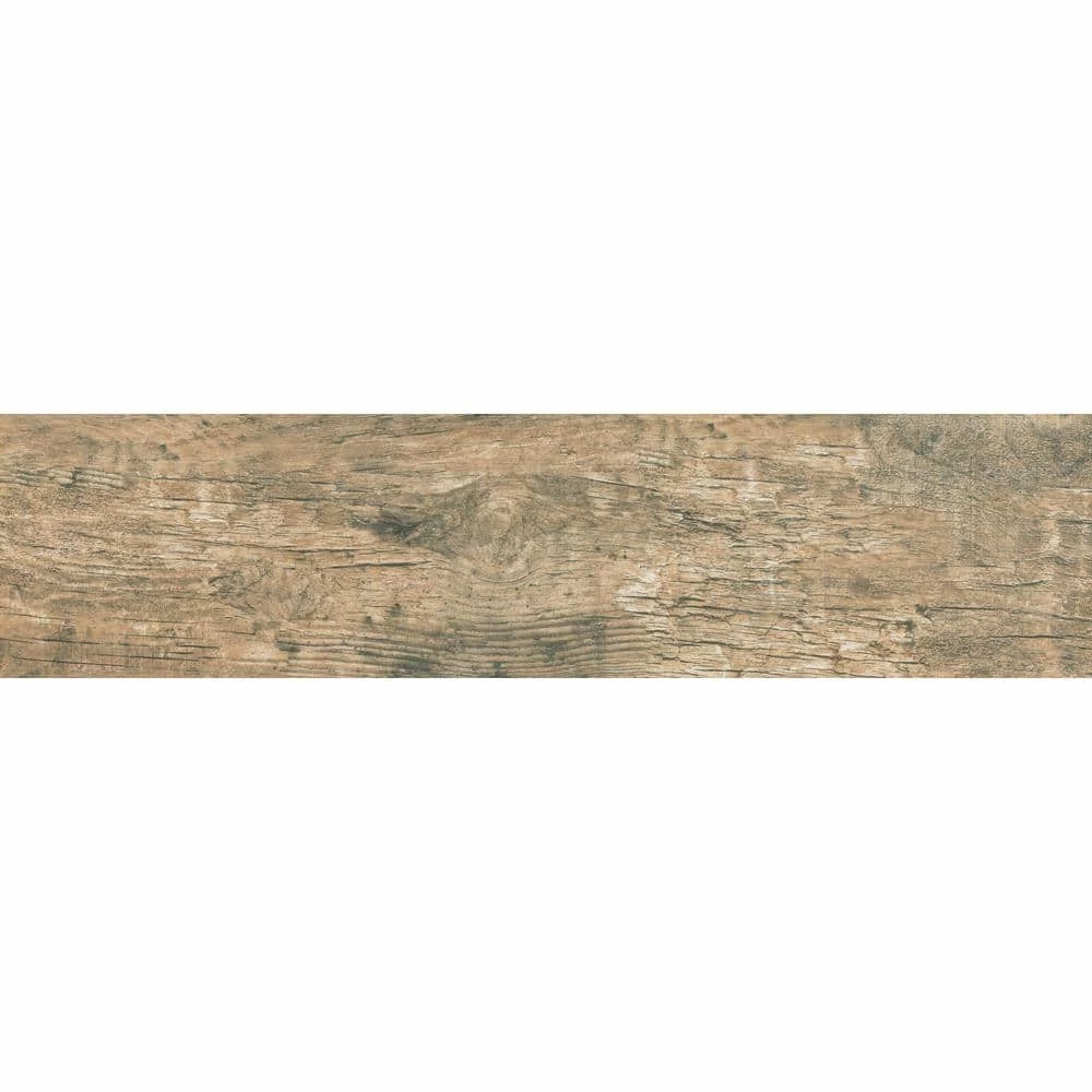 Redwood Natural 6 in. x 24 in. Matte Porcelain Wood Look Floor and Wall Tile (10 sq. ft./Case) by Home Decorators Collection 11 Redwood Natural 6 in. x 24 in. Matte Porcelain Wood Look Floor and Wall Tile (10 sq. ft./Case) by Home Decorators Collection - Image 11