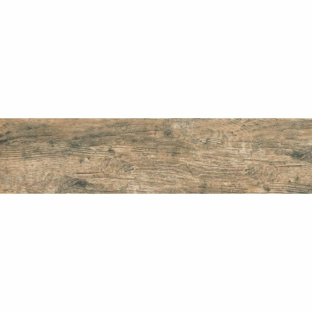 Redwood Natural 6 in. x 24 in. Matte Porcelain Wood Look Floor and Wall Tile (10 sq. ft./Case) by Home Decorators Collection 10 Redwood Natural 6 in. x 24 in. Matte Porcelain Wood Look Floor and Wall Tile (10 sq. ft./Case) by Home Decorators Collection - Image 10