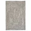 Wesley Silver Shimmer 8 ft. x 11 ft. Rectangle Braided Area Rug by Home Decorators Collection