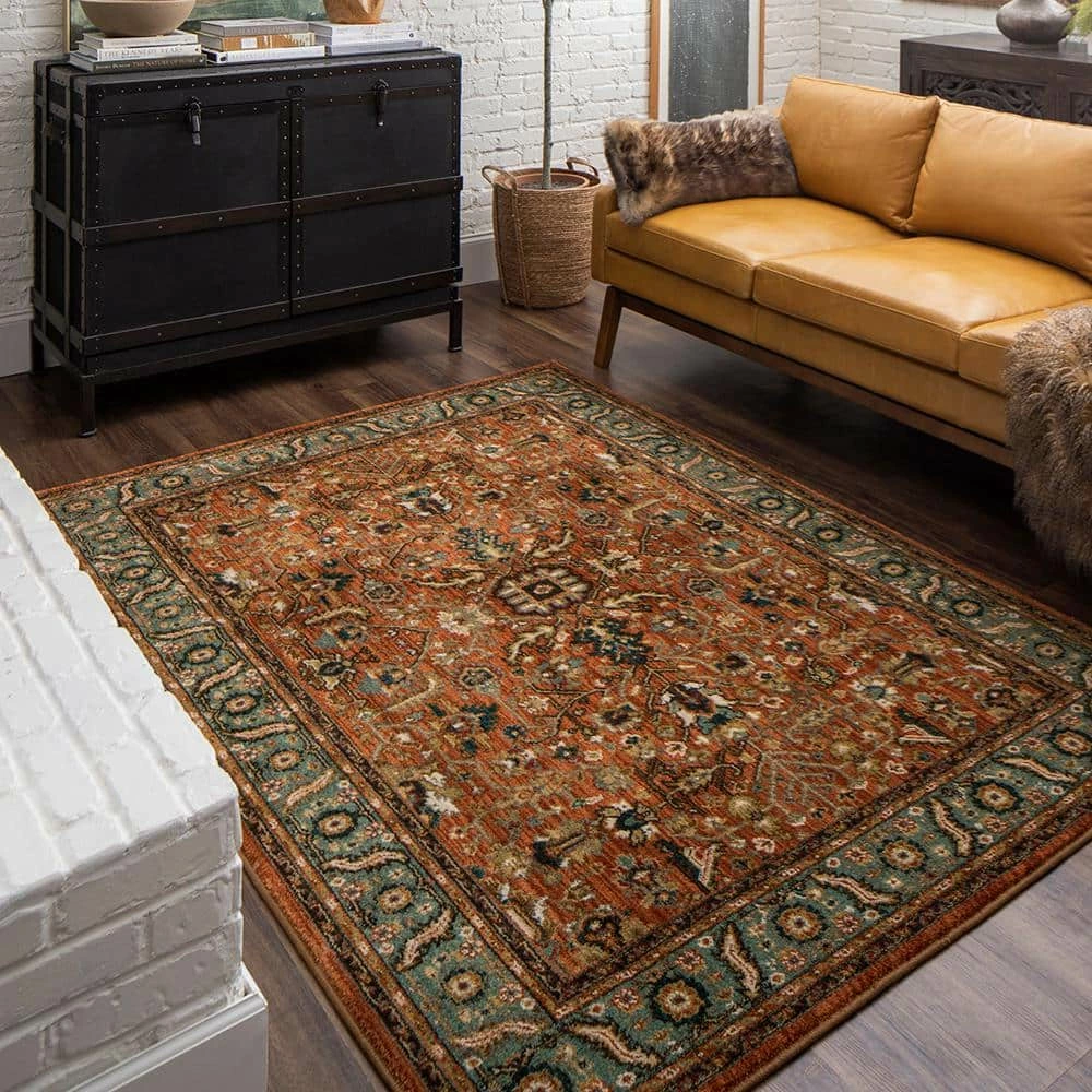 Mariah Spice 5 ft. x 7 ft. Area Rug by Home Decorators Collection 9 Mariah Spice 5 ft. x 7 ft. Area Rug by Home Decorators Collection - Image 9