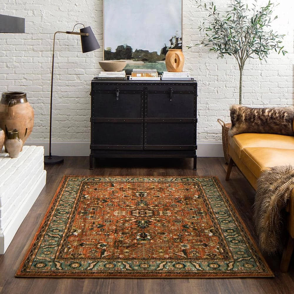 Mariah Spice 8 ft. x 10 ft. Area Rug by Home Decorators Collection 2 Mariah Spice 8 ft. x 10 ft. Area Rug by Home Decorators Collection - Image 2