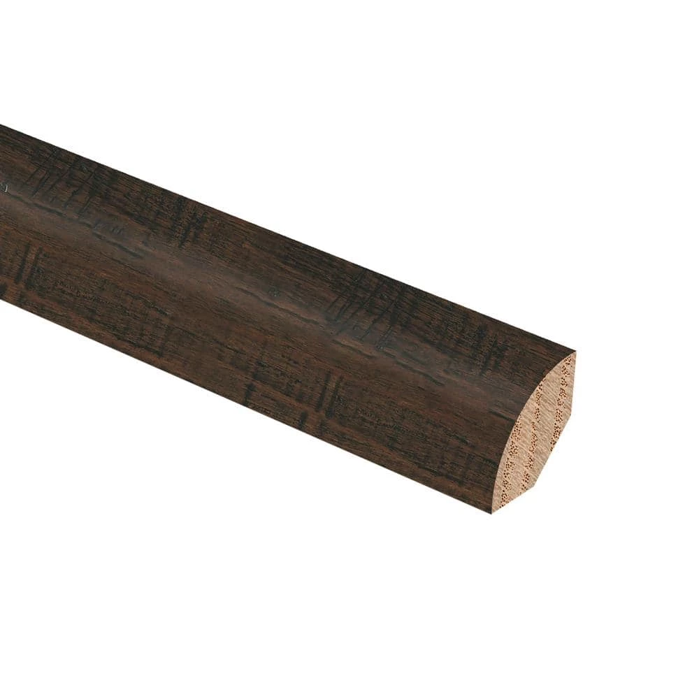 Strand Woven Bamboo Wellington 3/4 in. Thick x 3/4 in. Wide x 94 in. Length Hardwood Quarter Round Molding by Zamma 1 Strand Woven Bamboo Wellington 3/4 in. Thick x 3/4 in. Wide x 94 in. Length Hardwood Quarter Round Molding by Zamma