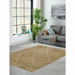 Diamond Maze Tan 8 ft. x 10 ft. Area Rug by Home Decorators Collection 8 Diamond Maze Tan 8 ft. x 10 ft. Area Rug by Home Decorators Collection -Home Decorators Store tan home decorators collection area rugs 3001749 1f 1000