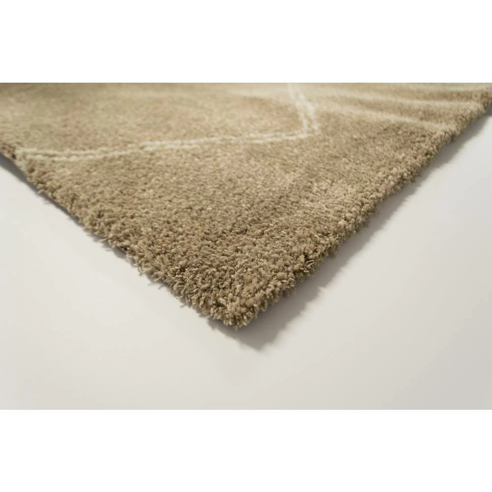 Diamond Maze Tan 8 ft. x 10 ft. Area Rug by Home Decorators Collection 3 Diamond Maze Tan 8 ft. x 10 ft. Area Rug by Home Decorators Collection - Image 3
