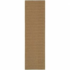 Caicos Tan 2 ft. x 8 ft. Indoor/Outdoor Runner Rug by Home Decorators Collection