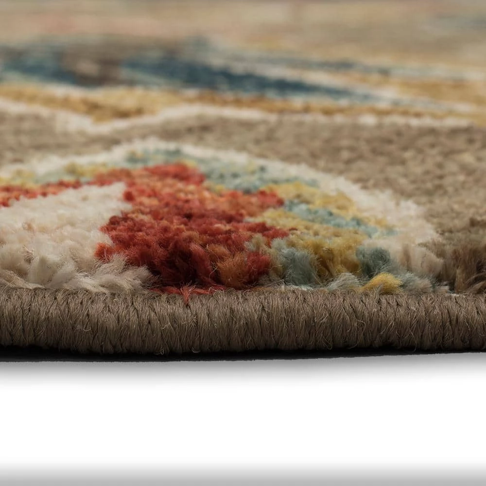 Elyse Taupe 8 ft. x 10 ft. Floral Area Rug by Home Decorators Collection 3 Elyse Taupe 8 ft. x 10 ft. Floral Area Rug by Home Decorators Collection - Image 3