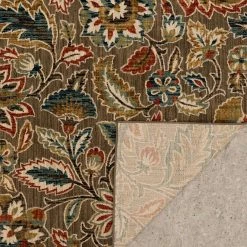 Elyse Taupe 8 ft. x 10 ft. Floral Area Rug by Home Decorators Collection 12 Elyse Taupe 8 ft. x 10 ft. Floral Area Rug by Home Decorators Collection -Home Decorators Store taupe home decorators collection area rugs 573171 66 1000
