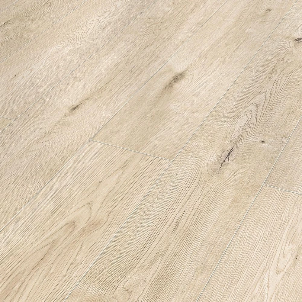 Vale View Oak 12 mm T x 7.56 in. W Waterproof Laminate Wood Flooring (15.95 sq. ft./Case) by Home Decorators Collection 3 Vale View Oak 12 mm T x 7.56 in. W Waterproof Laminate Wood Flooring (15.95 sq. ft./Case) by Home Decorators Collection - Image 3