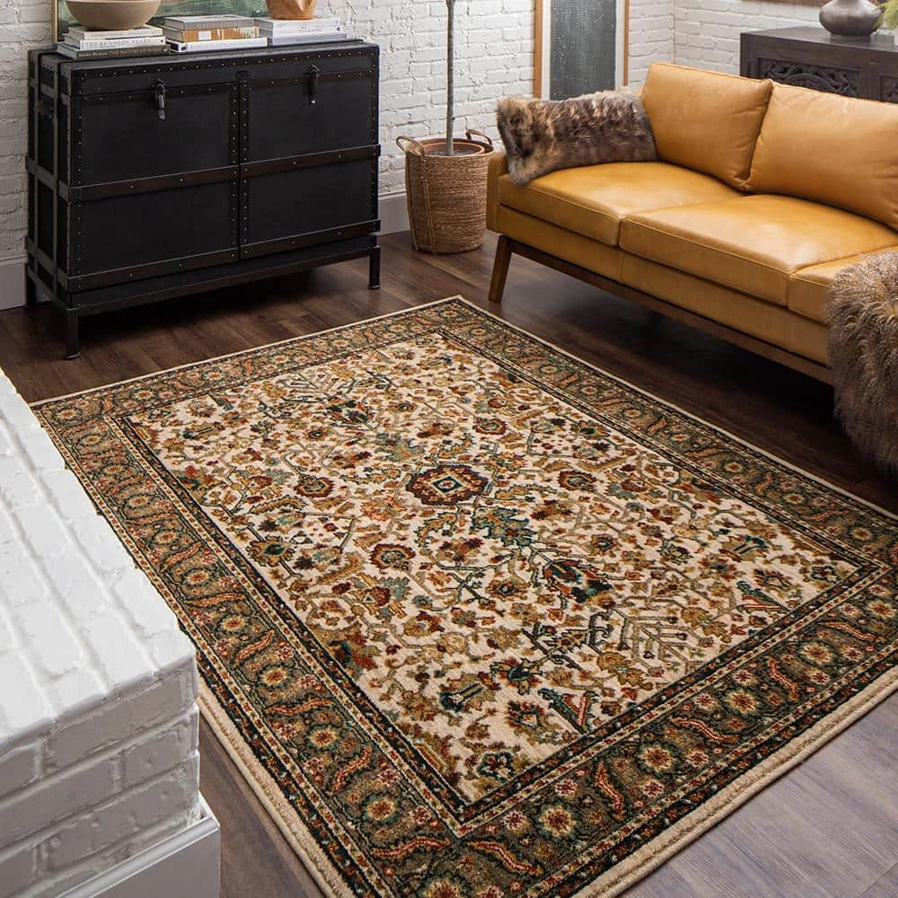Mariah Vanilla 4 ft. x 6 ft. Area Rug by Home Decorators Collection 9 Mariah Vanilla 4 ft. x 6 ft. Area Rug by Home Decorators Collection - Image 9