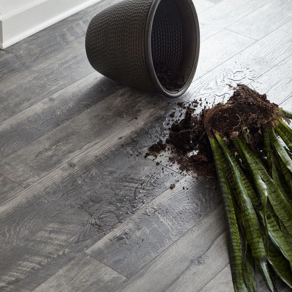 EIR Vienna Fusion 6-1/16 in. W Water Resistant Laminate Wood Flooring (597.45 sq. ft./pallet) by Home Decorators Collection 5 EIR Vienna Fusion 6-1/16 in. W Water Resistant Laminate Wood Flooring (597.45 sq. ft./pallet) by Home Decorators Collection - Image 5