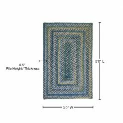 Cabin Whipple Blue 3 ft. x 5 ft. Rectangle Braided Area Rug by Home Decorators Collection 17 Cabin Whipple Blue 3 ft. x 5 ft. Rectangle Braided Area Rug by Home Decorators Collection -Home Decorators Store whipple blue home decorators collection area rugs rv50r036x060r 76 1000