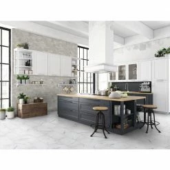 Carrara Matte Rectified 12 in. x 24 in. Porcelain Floor and Wall Tile (13.3 sq. ft. /case) by Home Decorators Collection -Home Decorators Store white matte home decorators collection porcelain tile chdeaj0212x24 31 1000