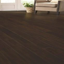 Hand Scraped Wire Brushed Strand Woven Chai 3/8 in. T x 5-1/8 in. W x 72 in. L Engineered Click Bamboo Flooring by Home Decorators Collection -Home Decorators Store woven chai home decorators collection bamboo flooring hd16126a 1f 1000